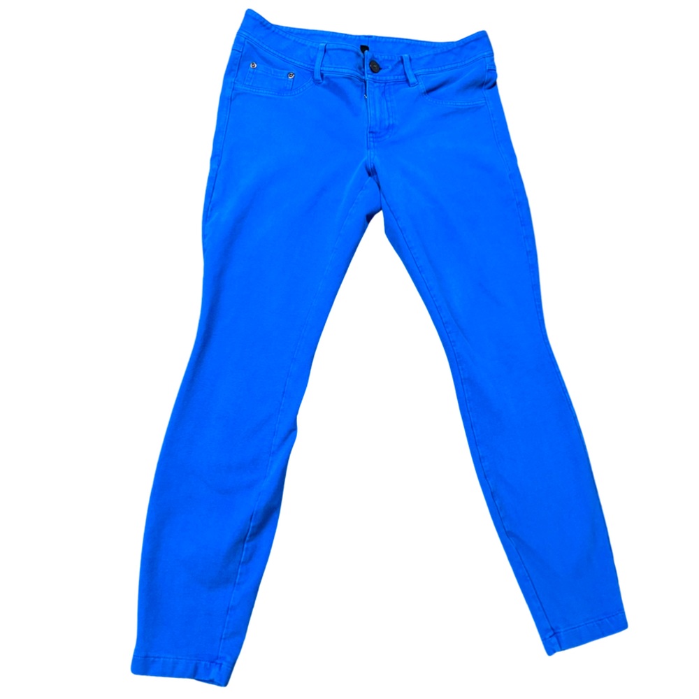 Express women’s blue colored skinny jeans size small